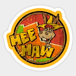Hee Haw Sticker